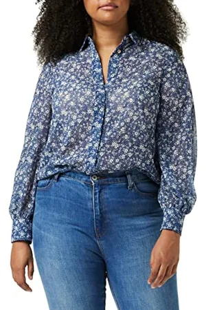 Louche Byron Shirt in Primary Daisy Print, , Size 8