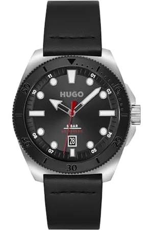 HUGO BOSS Analogue Quartz Watch for Men with Leather Strap - 1530301