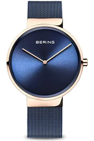 Bering Women Analog Quartz Classic Collection Watch with stainless steel Strap and Sapphire Crystal 14539-367