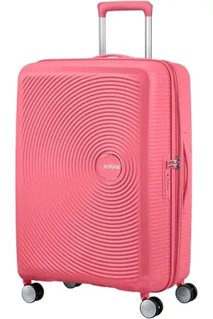 American Tourister American Tourist Soundbox - Spinner M Expandable Suitcase, 67 cm, 81 l, Pink (Sun Kissed Coral)