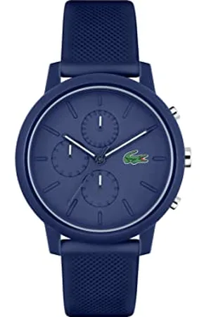 Lacoste Chronograph Quartz Watch for Men with Navy Silicone Bracelet - 2011244