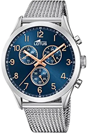 Lotus Mens Chronograph Quartz Watch with Stainless Steel Strap 18637/3