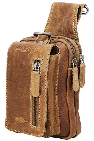 ARRIGO BELLO Belt Bag Unisex Adults’ Purse, , 12x18x9 Centimeters (B x H x T)