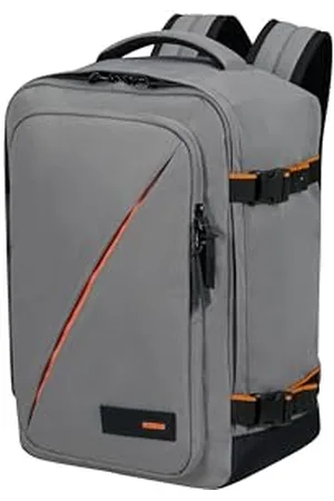 American Tourister American tourist Take2cabin - Ryanair Cabin Bag 25 x 20 x 40 cm, 24 l, 0.40 kg, hand luggage, airplane backpack s underseater, gray (dark gray)