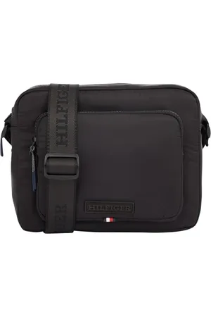 Tommy Hilfiger Men TH MONOTYPE MINI MESSENGER, Black, One Size