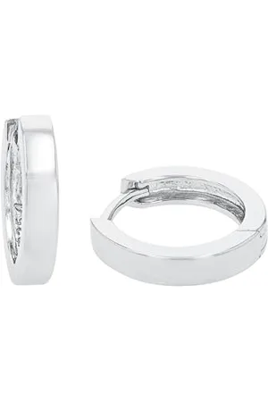 Amor Hoop earrings 925 sterling woman earrings, 1.3 cm, , comes in jewelry gift box