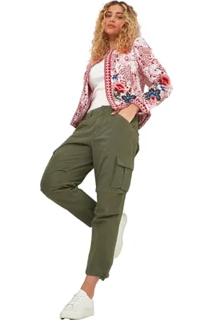 Joe Browns Womens Relaxed Fit Cargo Casual Pants, , 18 UK