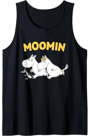 Moomin Running troll And Snorkmaiden Tank Top