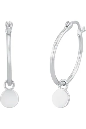 Amor Hoop earrings 925 sterling woman earrings, 2.2 cm, , comes in jewelry gift box