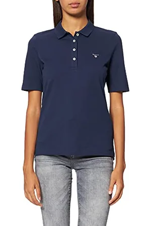 GANT Womens Orig Short Sleeve Polo Shirt XS