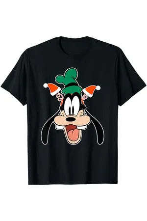 Disney Goofy Christmas Santa Hat Holiday Headband T-Shirt