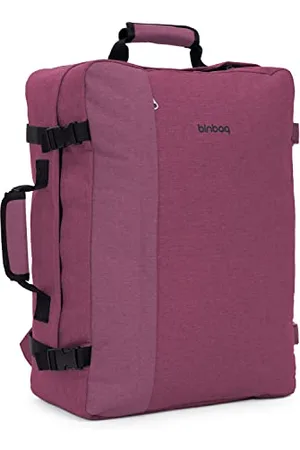 Hauptstadtkoffer Blnbag M3 - Cabin Size Backpack, Easyjet Hand Luggage Backpack, Travel Backpack with Laptop Compartment 17 Inch, Convenient Packing Like Suitcase, 35 Liters, Burgund