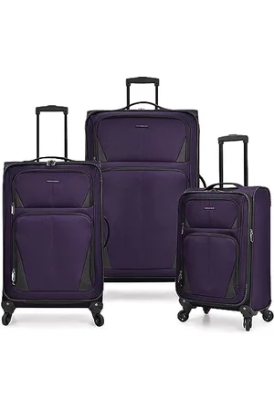 U.S. Traveler Aviron Bay Expandable Softside Luggage with Spinner Wheels, , 2 Piece Luggage, Aviron Bay Expandable Softside Luggage with Spinner Wheels