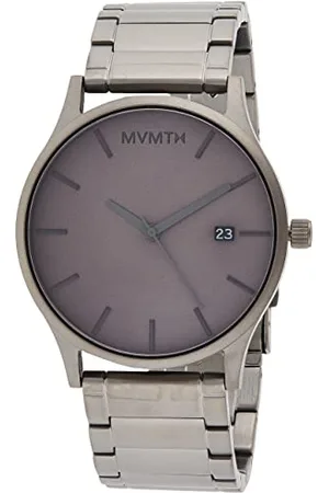MVMT Analogue Quartz Watch for Men with Stainless Steel Bracelet - D-MM01-GR