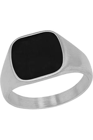 QS by s.Oliver Ring Stainless Steel Epoxy Men