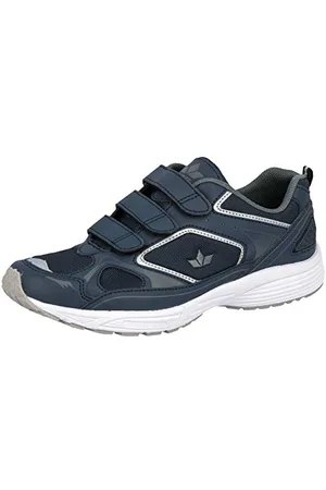 LICO Unisex Silas V Running Shoe, Navy/Gray, 3.5 UK