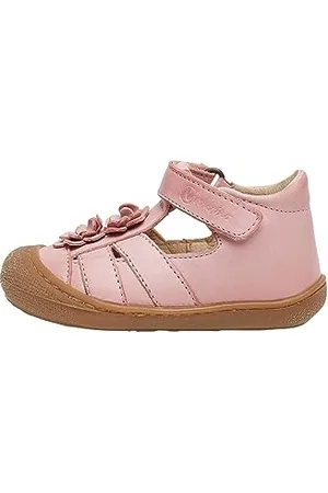 Naturino Baby Girls Maggy Semi-Closed Sandals with Applied Flowers, , 5.5 UK Child