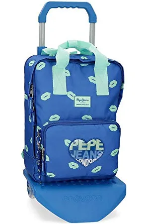 Pepe Jeans Ruth Laptop backpack with trolley 30x40x13 cms Polyester 14" 15.6L