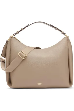 DKNY Hailey Conv Hobo Bag Toffee, Toffee, One size