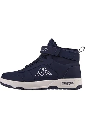 Kappa Unisex Style Code: 243380 Hanbury Fur Sneaker, Navy-White, 10.5 UK