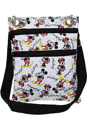Disney Passport Bag Crossbody Travel Mickey Minnie Eeyore Stitch All Over Print, , One Size