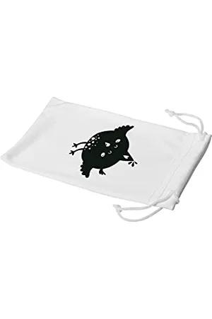 Bonamaison Digitally Printed Glasses Pouch, Sunglasses Pouch, 100% Cotton, Soft & Slim, Protective Glasses Case with Drawstring Closure, 1 Piece, 11x19 Cm