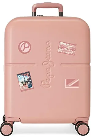 Pepe Jeans Chest Cabin Suitcase 40 x 55 x 20 cm Rigid ABS Built-in TSA Closure 37L 3.2 kg 6 Wheels Double Hand Luggage