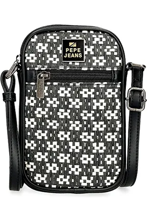 Pepe Jeans Lana Shoulder Bag Mobile Holder 11x17.5x2.5 cm Synthetic Leather
