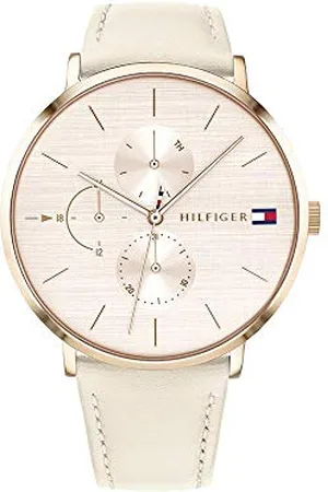 Tommy Hilfiger Analogue Multifunction Quartz Watch for women with Leather or Stainless Steel Bracelet in Link or Mesh