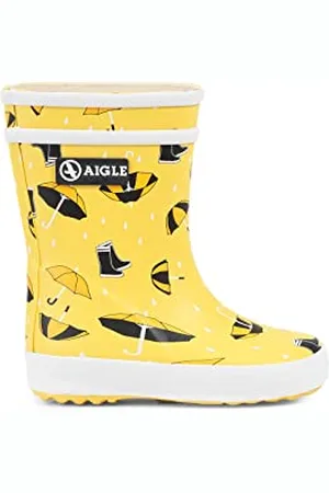 Aigle Unisex Baby Baby Flac Theme Botte de pluie, , 3.5 UK Child