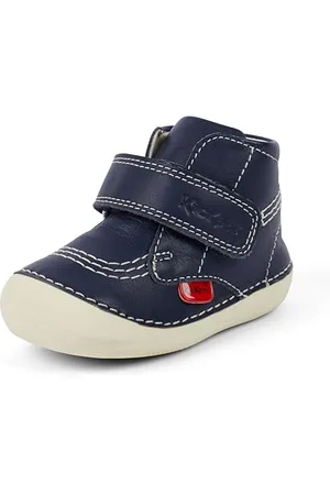 Kickers Baby Unisex Softer Hi Boots | Soft Sole | Easy Fasten | Comfortable | Cushioned, , 1 UK Child