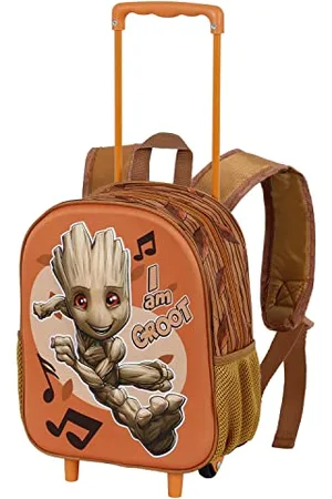 Marvel I am Groot Soundtrack-Small 3D Backpack with Wheels, , 13 x 26 x 34 cm, Capacity 12.5 L