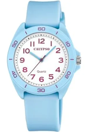 Calypso Analog Model NIÑO.COR.AZCL.ESF.Blanc. Brand K5833/4