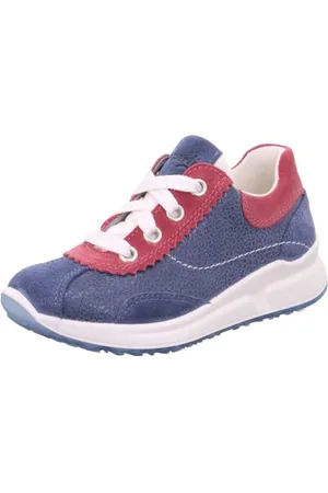 Superfit Merida HS Sneaker, Blau/Pink 8000, 10 UK Child