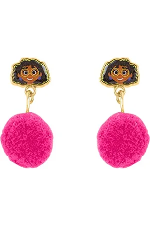 Disney Encanto Pink Pom Pom Dangle Earrings EH00120YNFL