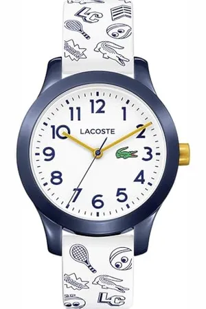 Lacoste Analogue Quartz Watch for kids with White Silicone bracelet - 2030011