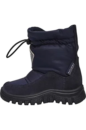 Naturino Varna-Leather and Fabric Boots 29