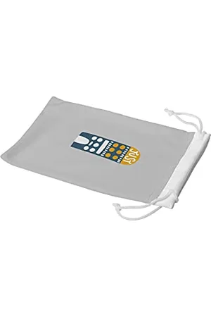 Bonamaison Digitally Printed Glasses Pouch, Sunglasses Pouch, 100% Cotton, Soft & Slim, Protective Glasses Case with Drawstring Closure, 1 Piece, 11x19 cm