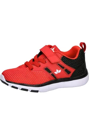 LICO Bongo VS Sneaker, Rot/Schwarz/Weiss, 13 UK Child