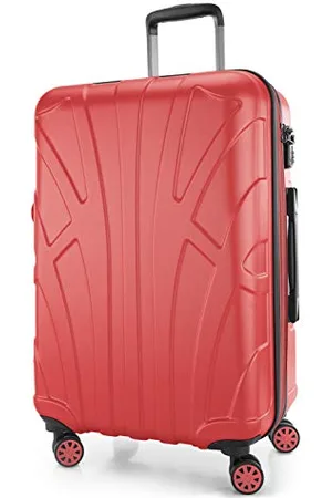 SUITLINE Hardshell Suitcase, Travel Luggage, TSA, 66 cm, Approx. 58 liters, 100% ABS mat