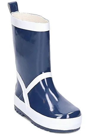 Playshoes Unisex Kids Wellies Rain Basic Wellington Rubber Boots, , 7.5 UK Child