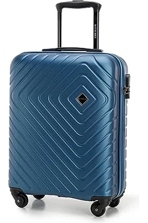 Wittchen Cube line Cabin Suitcase Hand Luggage Small Suitcase Geometric Textured ABS Telescopic Handle Combination Lock 4 Wheels Size S