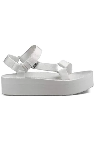 Teva Womens Flatform Universal-W Flatform Universal-w White Size: 3 UK