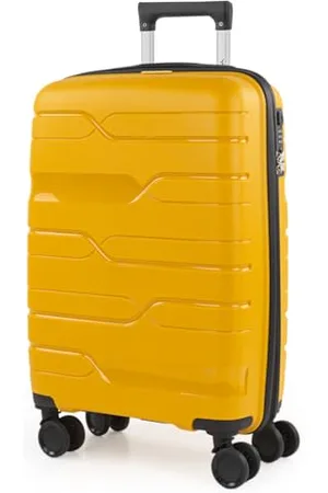 Itaca Rigid Cabin Suitcase Travel Small Suitcase with Wheels - PP Propylene Hand Luggage Case with Telescopic Handle - Lightweight Suitcase Carry on Suitcase with TSA - Cabin Luggage in 55cm