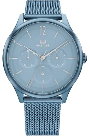 Tommy Hilfiger Analogue Multifunction Quartz Watch for Women with Stainless Steel mesh Bracelet - 1782459