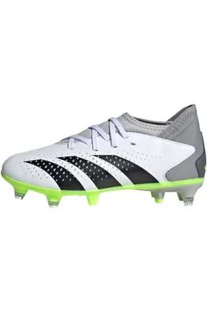 adidas Predator Accuracy.3 Football Boots, FTWR White/core Black/Lucid Lemon, 10 UK