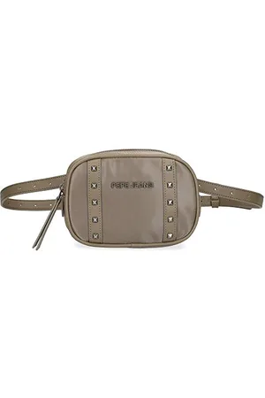 Pepe Jeans Roxanne Waist bag 18x12x5 cms Nylon and Synthetic Leather