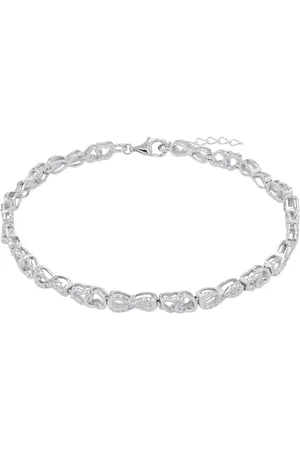 Amor Bracelet 925 Sterling woman bracelet, with zirconia synth., 19+2 cm, , comes in jewelry gift box