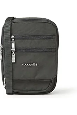 Baggallini Womens JOU878 RFID Journey Crossbody Cross Body Gray Size: One Size