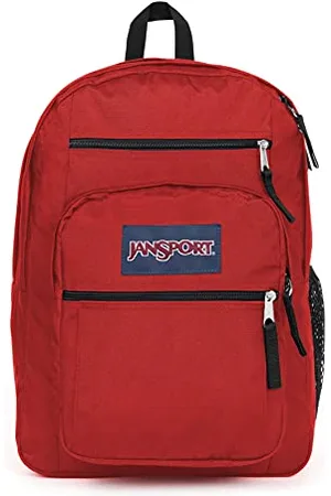 JanSport BIG STUDENT Large Backpack, 15 inch laptop compartment, (Red)
